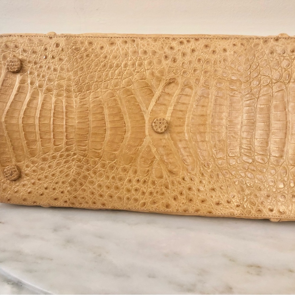 Large Nancy Gonzales genuine crocodile large handbag/tote - Picture 6 of 8
